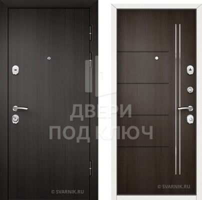 Усиленная входная металлическая дверь для коттеджа ДПК-9331